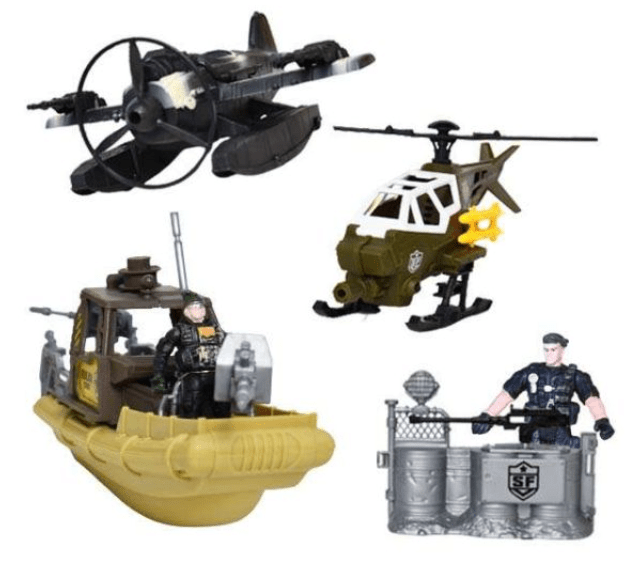 Military Set Special Combat Vehicles Playset H3109 - 50 - Colorland Toys