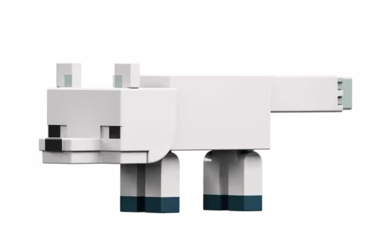 Minecraft Build a Block Arctic Fox GTP08/HTN13 - Colorland Toys
