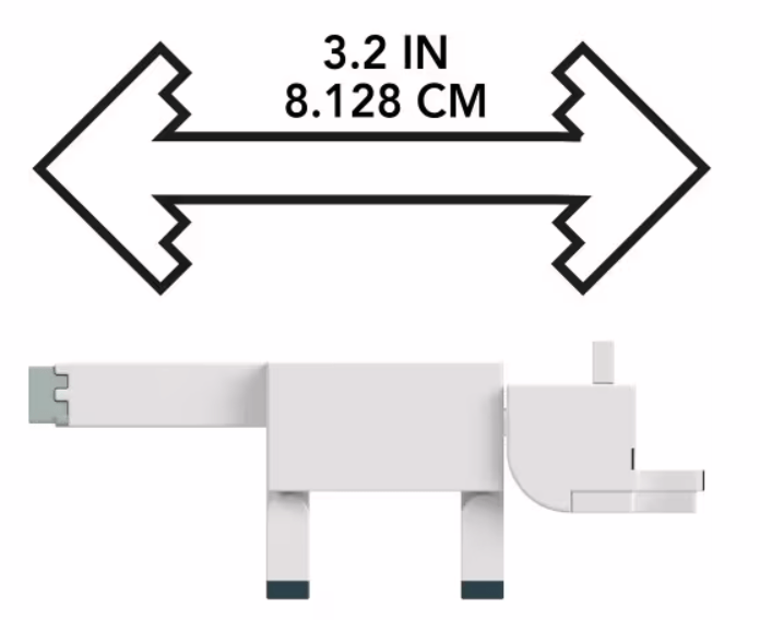 Minecraft Build a Block Arctic Fox GTP08/HTN13 - Colorland Toys