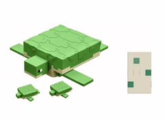 Minecraft Build a Block Turtle GTP08/HTL84 - Colorland Toys
