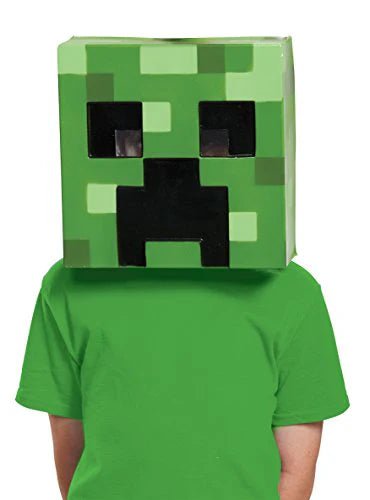 Minecraft Creeper Half Mask 65681 — image 2