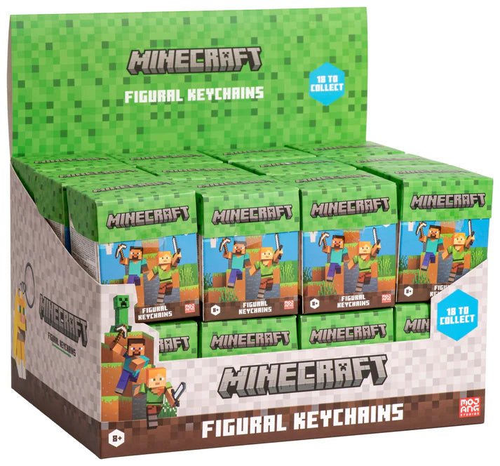 Minecraft Figural Keychains Blind Box MC8007 Assorted 1pc — image 1