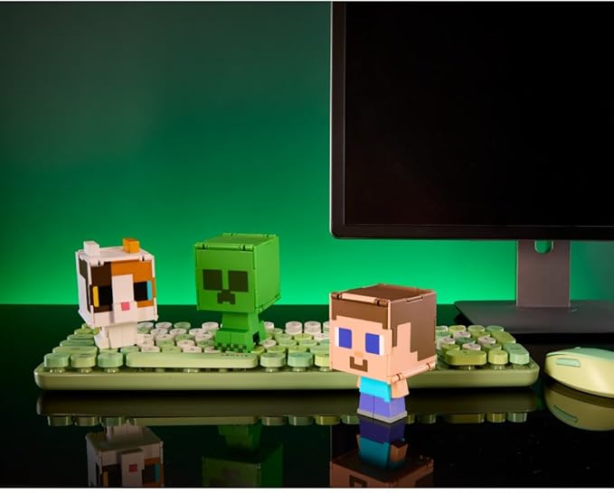 Minecraft Flippin Figures - Calico Cat HTL45/HTL43 — image 6