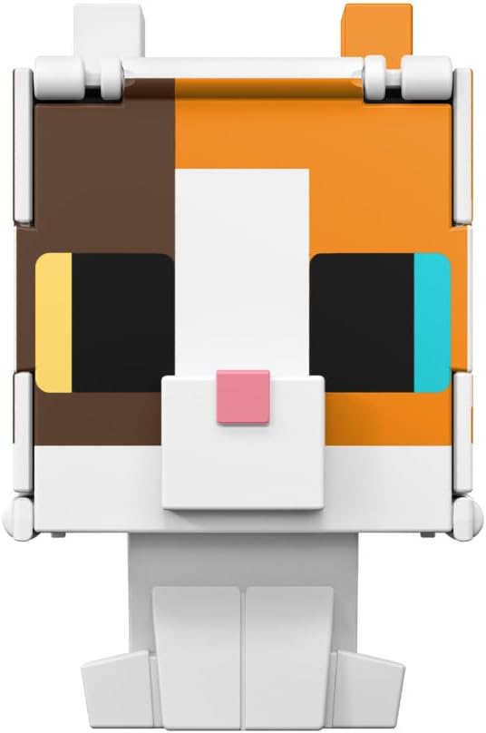 Minecraft Flippin Figures - Calico Cat HTL45/HTL43 - Colorland Toys
