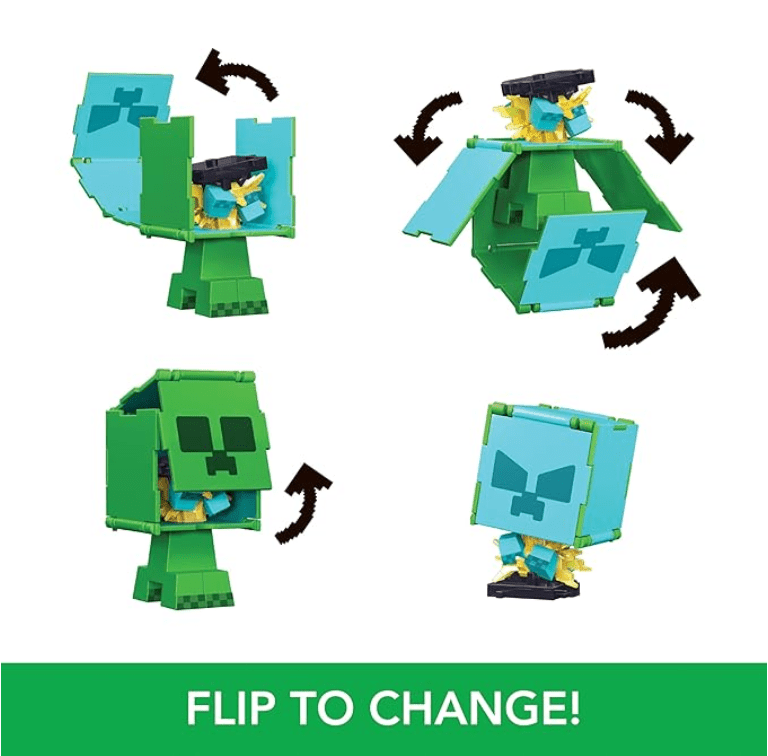 Minecraft Flippin Figures - Creeper — image 3