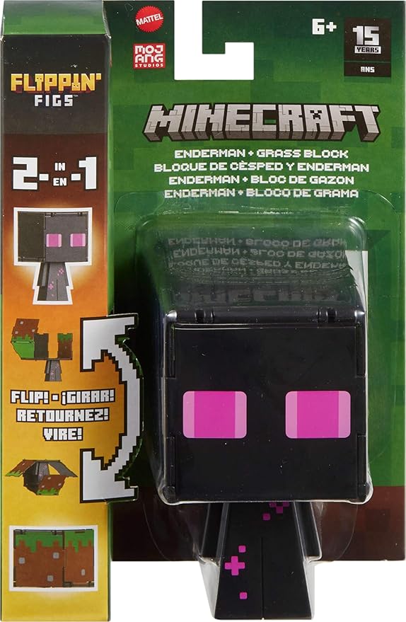 Minecraft Flippin Figures - Enderman HTL53/HTL43 — image 1