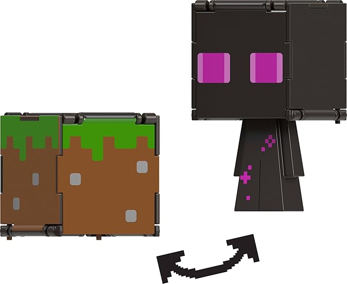 Minecraft Flippin Figures - Enderman HTL53/HTL43 - Colorland Toys