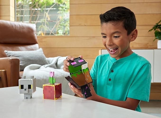 Minecraft Flippin Figures - Enderman HTL53/HTL43 - Colorland Toys