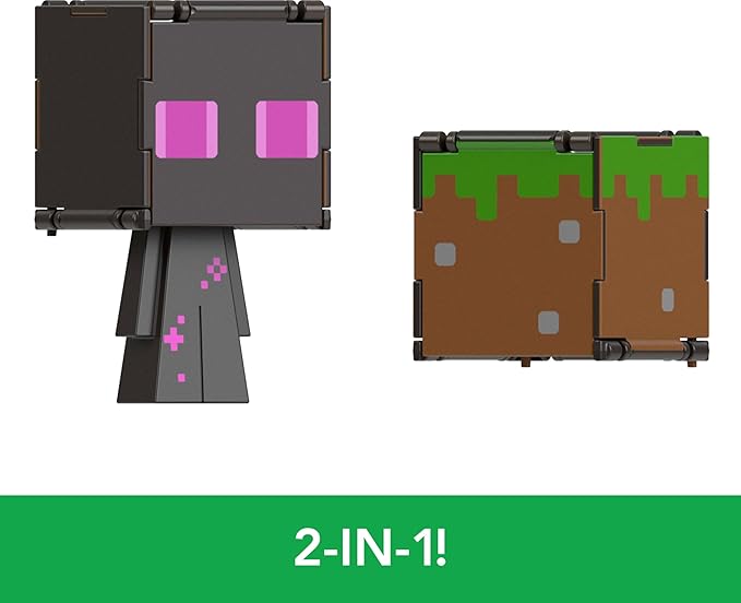 Minecraft Flippin Figures - Enderman HTL53/HTL43 - Colorland Toys