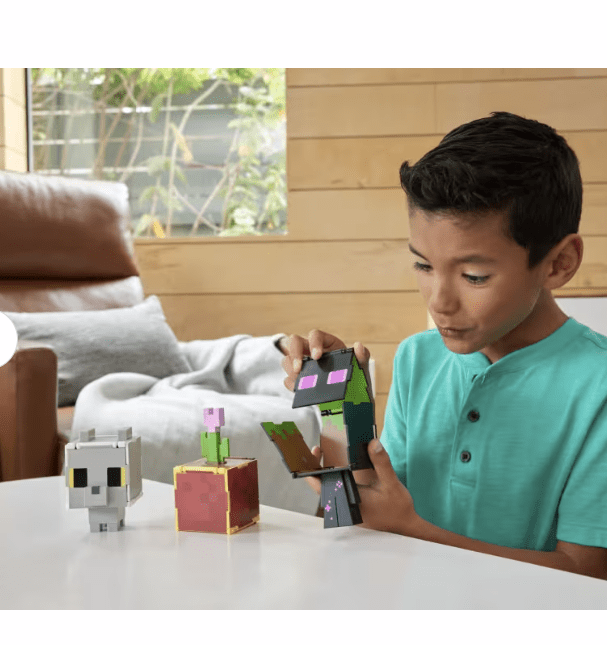 Minecraft Flippin Figures - Hostile Wolf HTL43/JCN22 — image 2