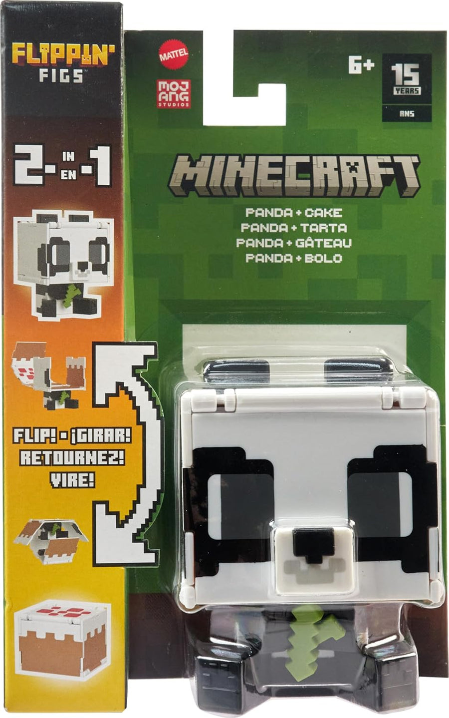 Minecraft Flippin Figures - Panda HTL48/HTL43