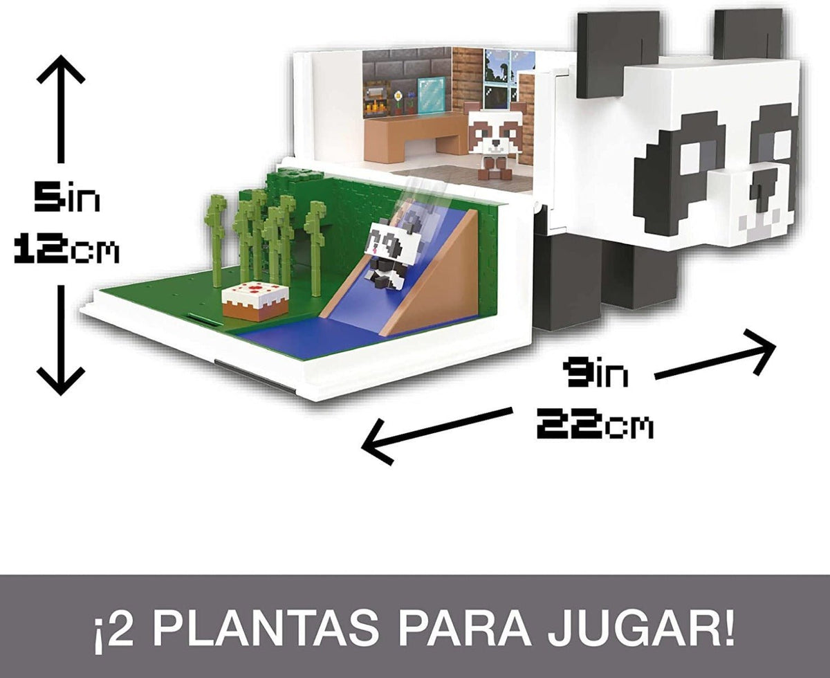 Minecraft Mob Head Minis Panda Playhouse Set HLL25 — image 8