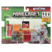 Minecraft Redstone Protector's Firework Launcher Figure Set