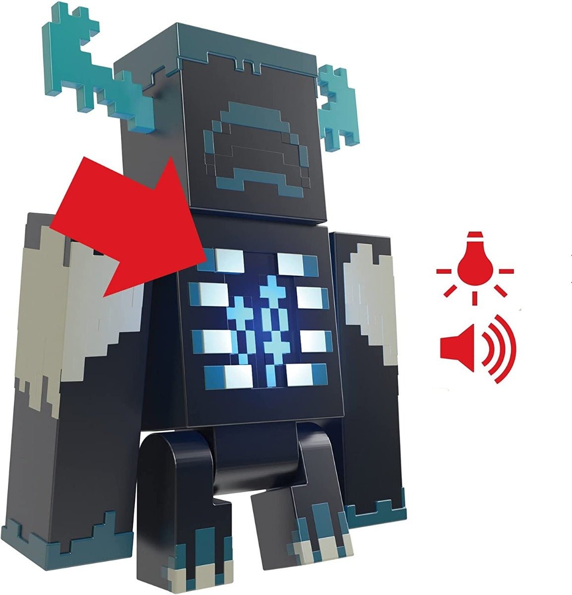 Minecraft Warden Figure HHK89 - Colorland Toys