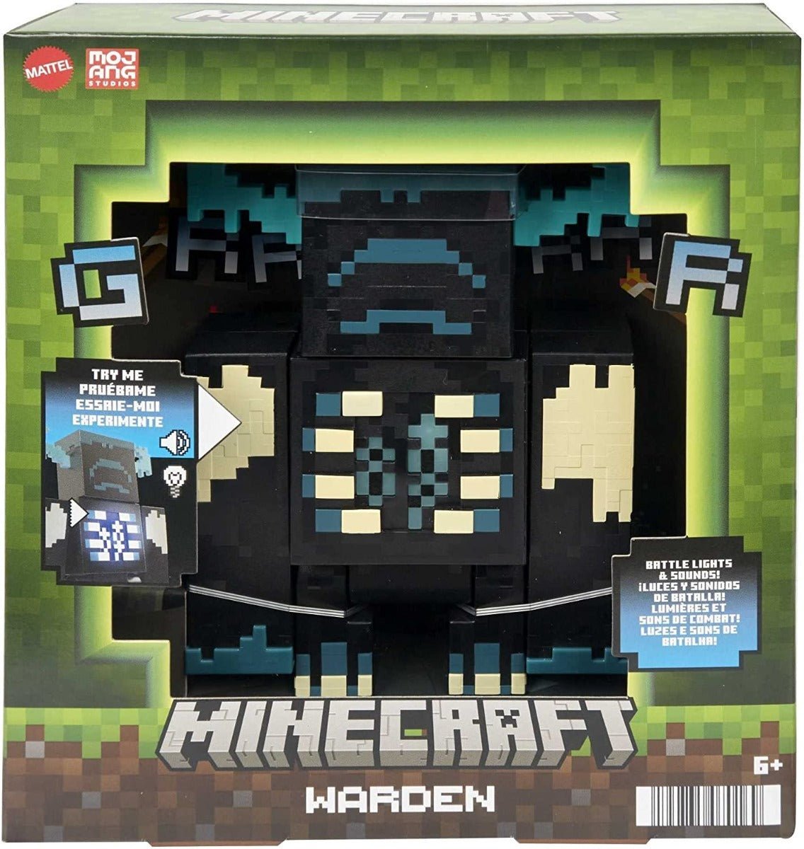 Minecraft Warden Figure HHK89 - Colorland Toys