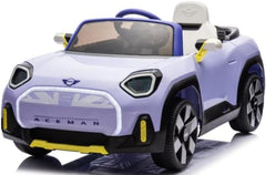 Mini Aceman Electric Ride - on Car Purple LB - 1688EL - Colorland Toys