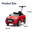 Mini Cooper Battery Operated With Handle Red 656R-H