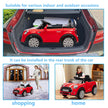 Mini Cooper Battery Operated With Handle Red 656R-H