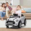 Mini Cooper Battery Operated With Handle White 656R-H