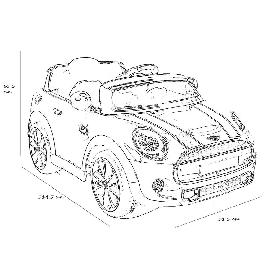 Mini Cooper Car White 656R/656RH — image 9