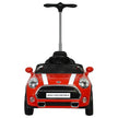 Mini Cooper Licensed Push Car with Shade – Red 3636C