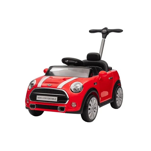 Mini Cooper Licensed Push Car with Shade – Red 3636C — image 4