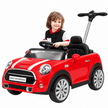 Mini Cooper Licensed Push Car with Shade – Red 3636C