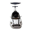Mini Cooper Push Car with Sun Shade White 3636C — Toddler Walker Car