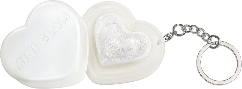 Mini Glam Heart Glitter Balm – Extra Credit (White Heart) - Colorland Toys