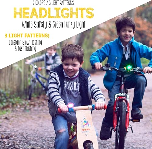 Mini Hornit Bike Light & Horn Blue and Red 7575REBU — image 2