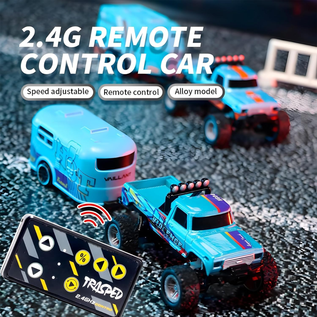 Mini RC Truck 1:64 Scale Remote Control Monster Truck - Assorted 1 pc — image 10