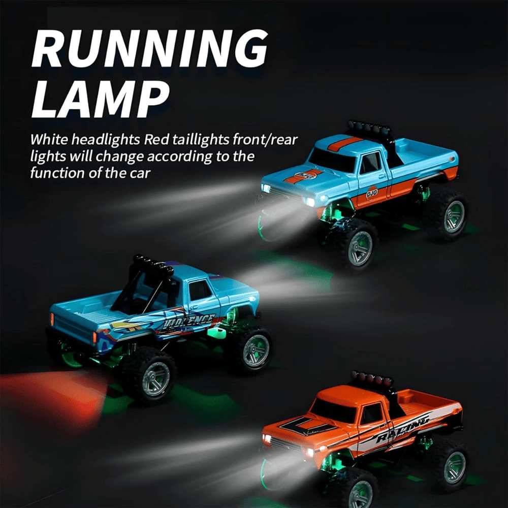 Mini RC Truck 1:64 Scale Remote Control Monster Truck - Assorted 1 pc - Colorland Toys