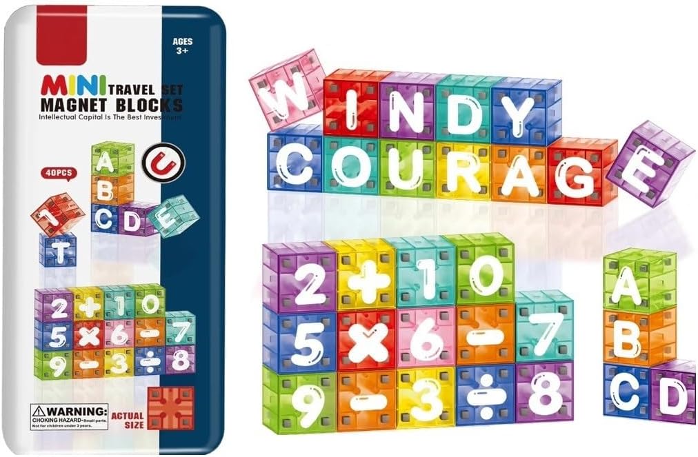 Mini Travel Magnetic Blocks Set HD194A — image 1