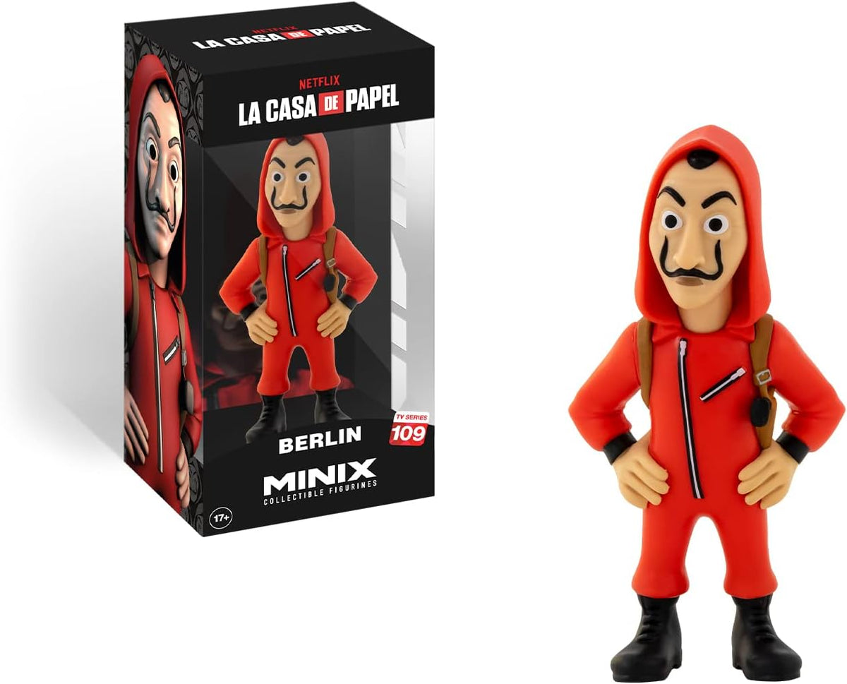 Minix Money Heist Berlin With Mask 13845 - Colorland Toys
