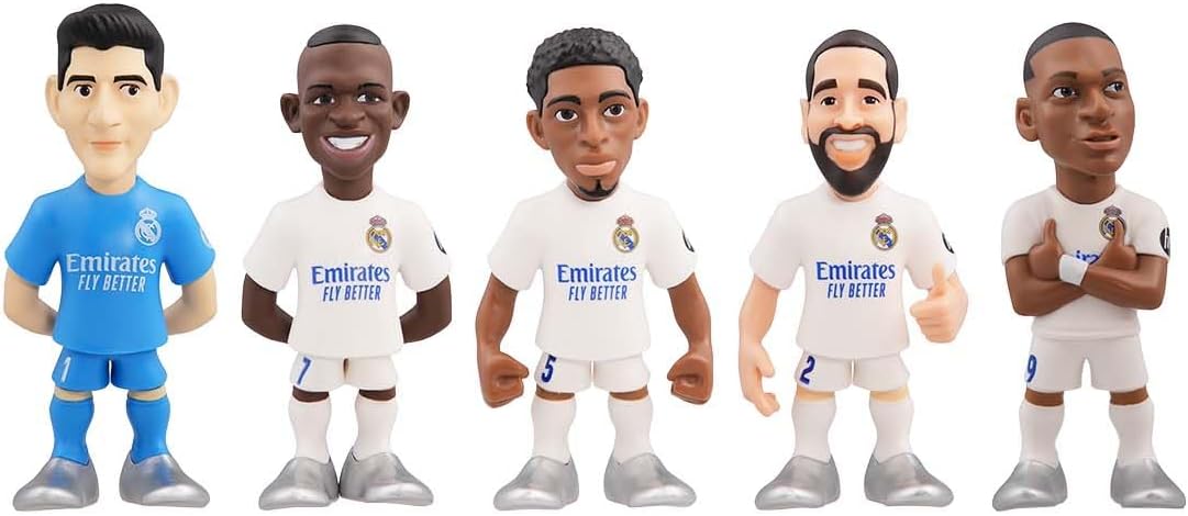 Minix Real Madrid Figures Pack of 5 18352 - Colorland Toys