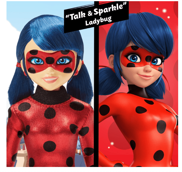 Miraculous Deluxe Feature Fashion Doll - Talk & Sparkle Ladybug 50251 - Colorland Toys