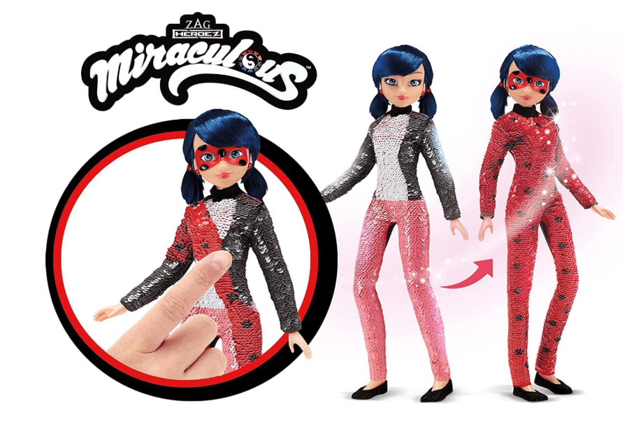 Miraculous Fashion Flip Marinette To Ladybug 50375 - Colorland Toys