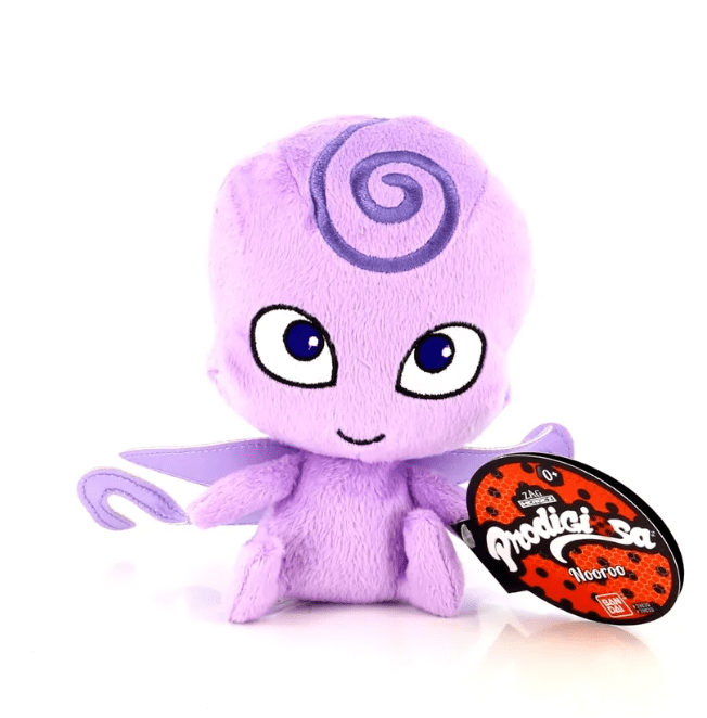 Miraculous Heroes Basic Plush - Nooroo Purple 50700 - Colorland Toys