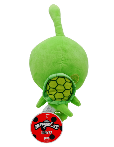 Miraculous Heroes Basic Plush - Wayzz Green 50699 - Colorland Toys