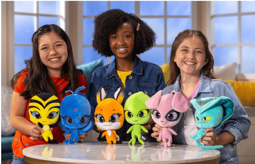 Miraculous Heroes Basic Plush - Wayzz Green 50699 — image 3