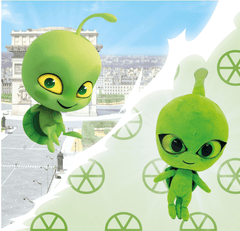 Miraculous Heroes Basic Plush - Wayzz Green 50699 - Colorland Toys