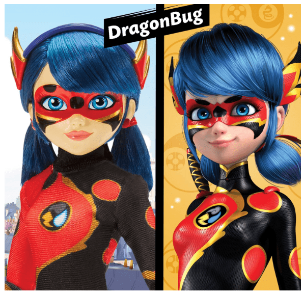 Miraculous Heroez Fashion Doll - DragonBug 50010 - Colorland Toys