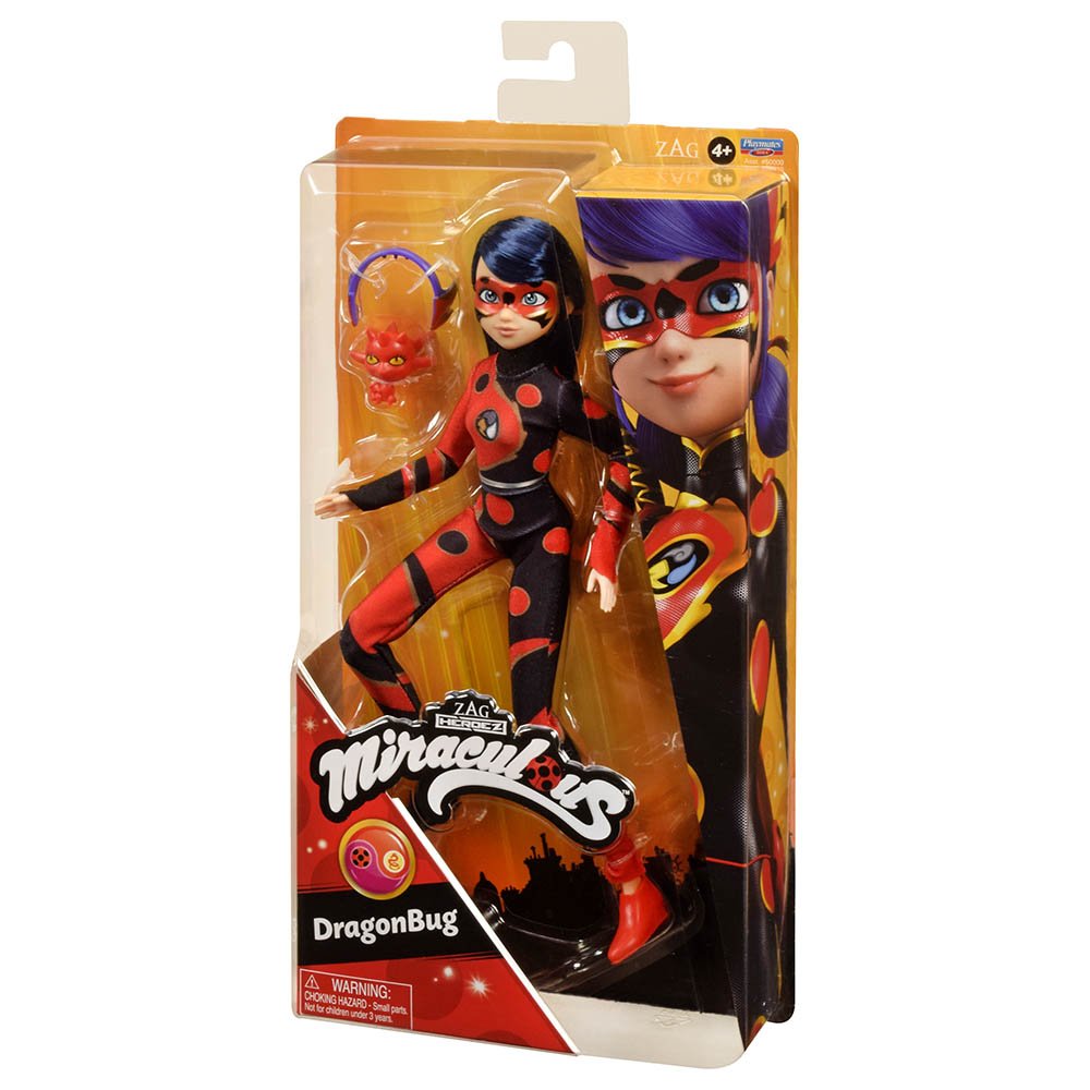 Miraculous Heroez Fashion Doll - Dragonbug 50020 - Colorland Toys