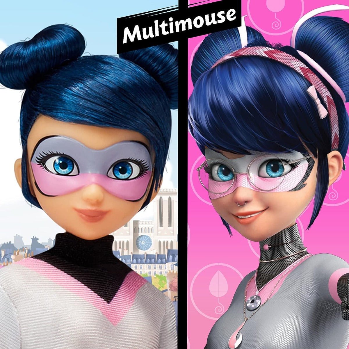 Miraculous Heroez Fashion Doll - Multimouse 50022 - Colorland Toys