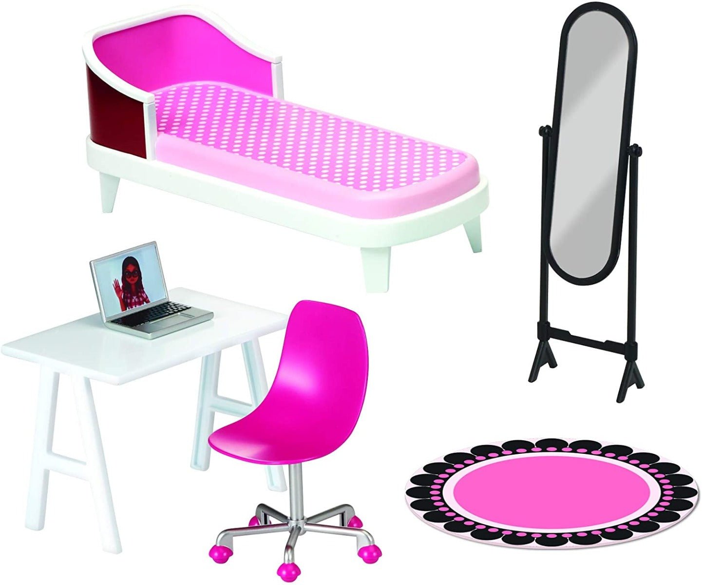 Miraculous Marinette Bedroom and Balcony Set 50660 - Colorland Toys