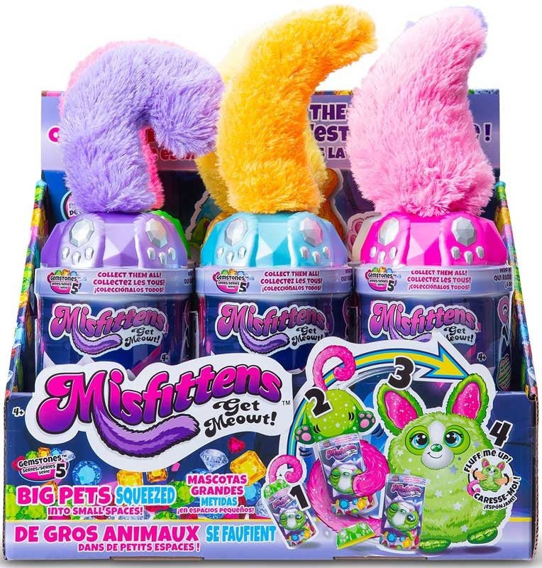 Misfittens Gemstones Asstd. 03962 - Colorland Toys