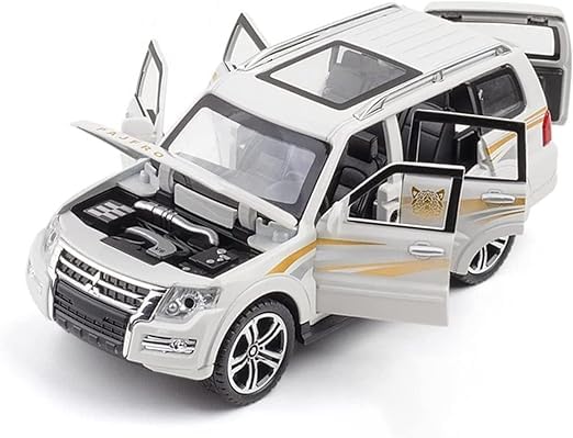 Mitsubishi Pajero Pullback Die-Cast Car CZ39A — 1:32 Scale Toy SUV - Colorland Toys