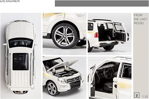 Mitsubishi Pajero Pullback Die-Cast Car CZ39A — 1:32 Scale Toy SUV — image 5