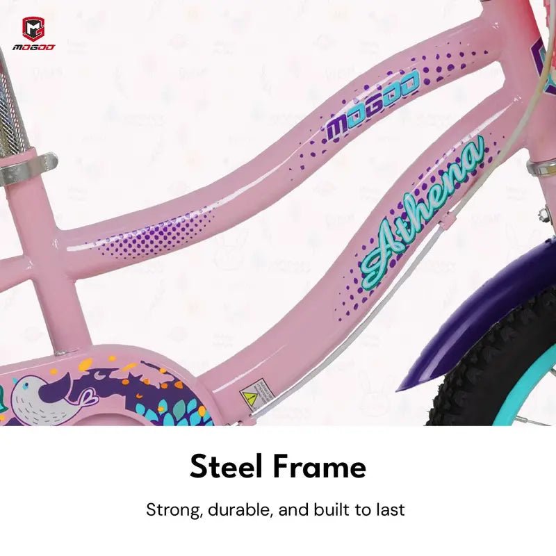 Mogoo Athena 20" Kids Bicycle – Light Pink - Colorland Toys