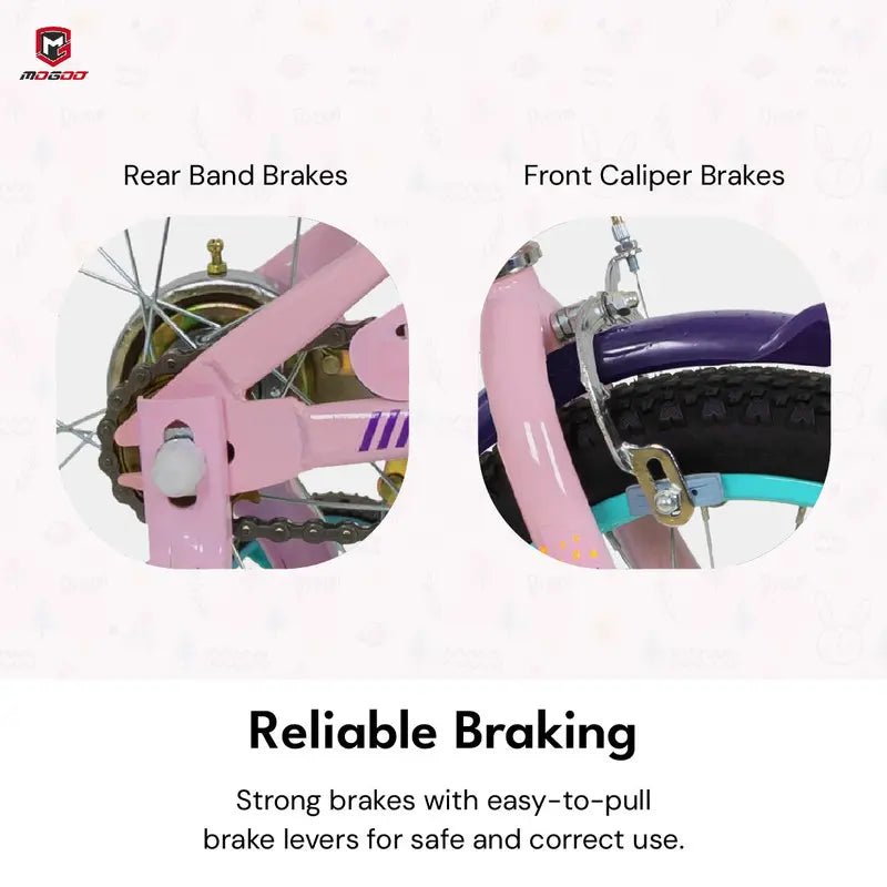 Mogoo Athena 20" Kids Bicycle – Light Pink - Colorland Toys